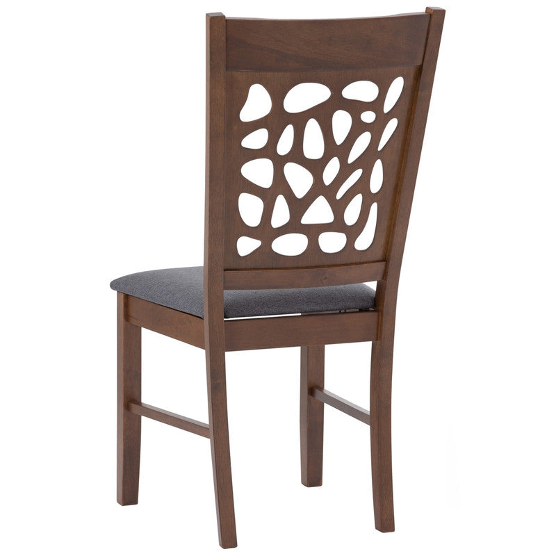 Mesi Timber Dining Chair x2  - Cocoa