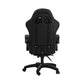 Oikiture Home Gaming Chair Executive Computer Desk Chair with Footrest and Lumbar Pillow Massage Office Chair Black