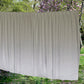 Large Thick Velvet Blockout Curtains 550x 230cm PINCH PLEAT 2 panel +Hooks Ivory