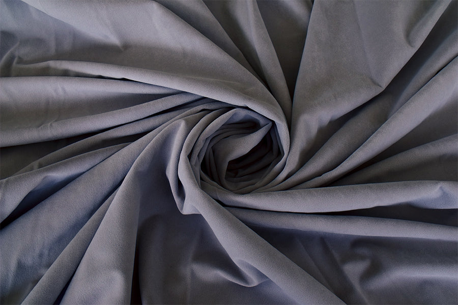 Large Thick Velvet Blockout Curtains 540x 230cm PINCH PLEAT+30 Hooks Purple Grey