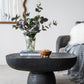 BLACK IS BACK CEMENT COFFEE TABLE