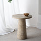 LOGAN CEMENT ROUND SIDE TABLE