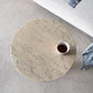 LOGAN CEMENT ROUND SIDE TABLE