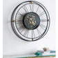 TRAVELER WALL CLOCK WITH MOVING 3D MECHANISM