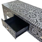 MOTHER OF PEARL OPULENT 3 DRAWER CONSOLE TABLE