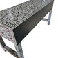 MOTHER OF PEARL OPULENT 3 DRAWER CONSOLE TABLE