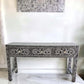 MOTHER OF PEARL OPULENT 3 DRAWER CONSOLE TABLE