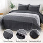 Detailed Quilted Bedspread and Pillowcases Set: A Signature of Quality and Style - Queen size