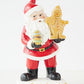 Santa With Gingerbread 22cm