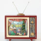 Xmas Tv Music Box 17cm