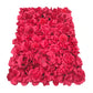 Artificial Flower Wall Backdrop Panel 40cm X 60cm Romantic Red