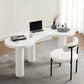 Aurora White Office Desk