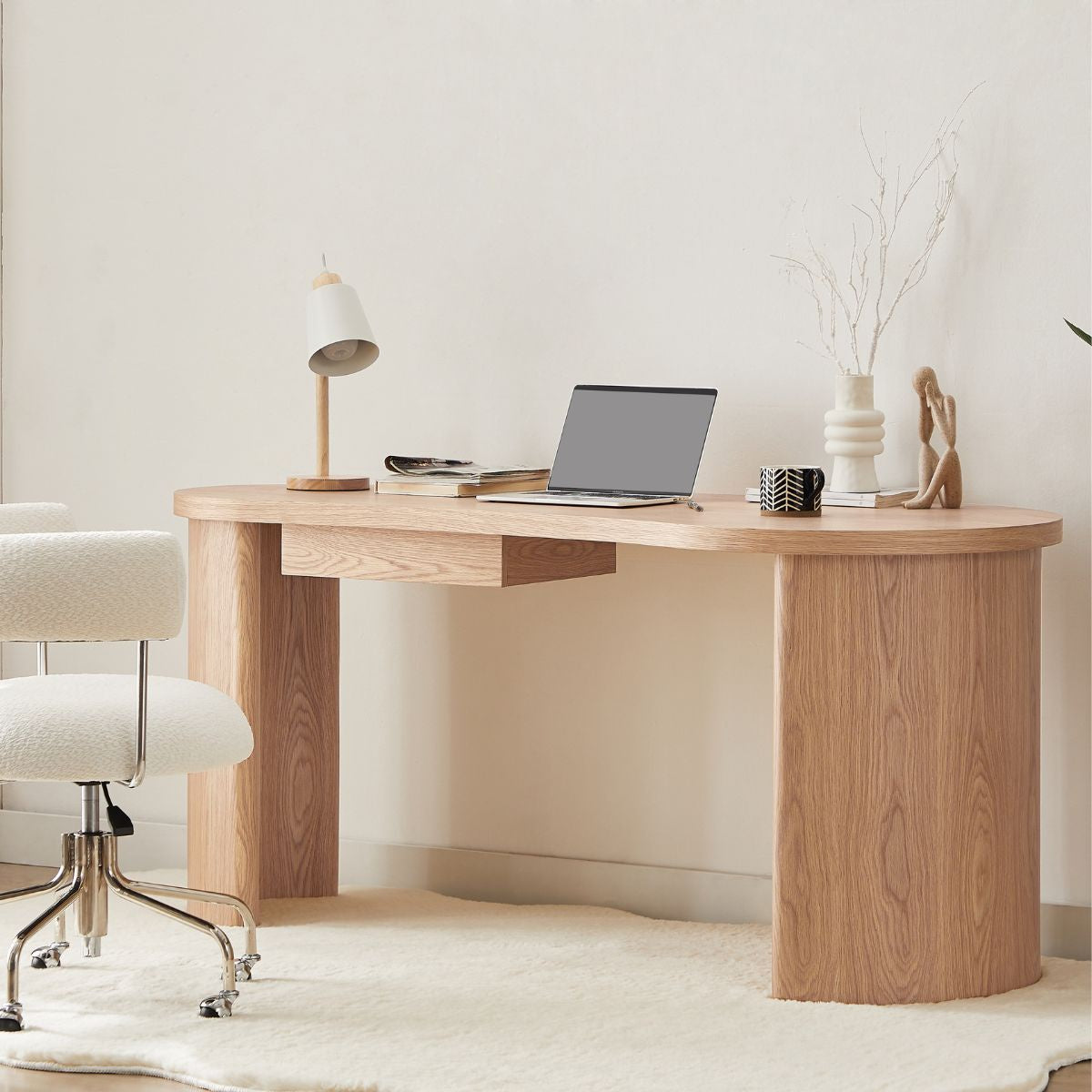 Harley Natural Office Desk