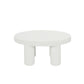 Julia White Round Coffee Table