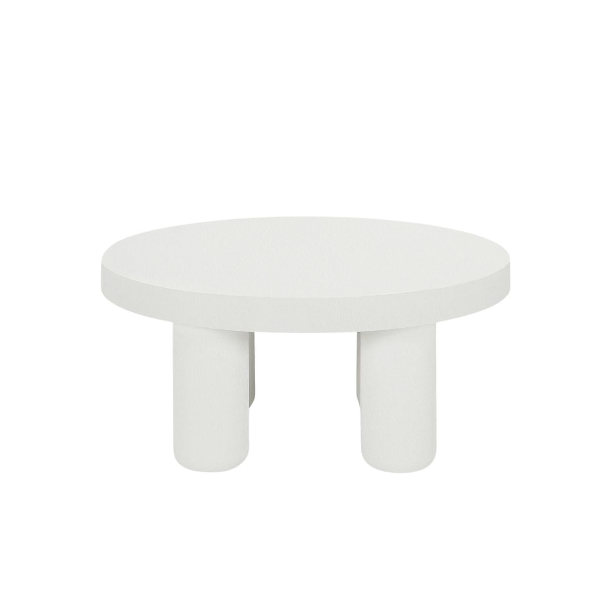 Julia White Round Coffee Table