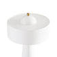 Tristan Sculptured White Floor Lamp