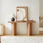 Tanner Natural Wooden Console Table