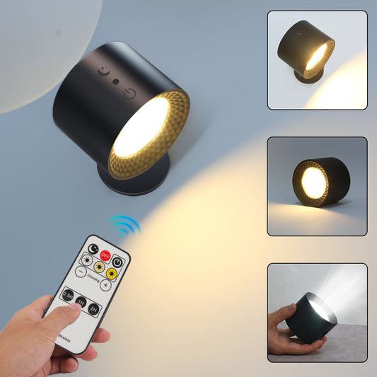 Touch-Control LED Night Light with 3 Brightness Levels & 3 Color Temperatures - Adjustable Stepless Dimming for Home & Office