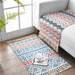 Bohemian Cotton Area Rug with Tassels - Geometric Pattern, Decorative Floor Mat 60*90cm