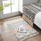 Bohemian Cotton Area Rug with Tassels - Geometric Pattern, Decorative Floor Mat 60*90cm