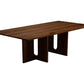 Oak Melamine Dining Table 6 Seater