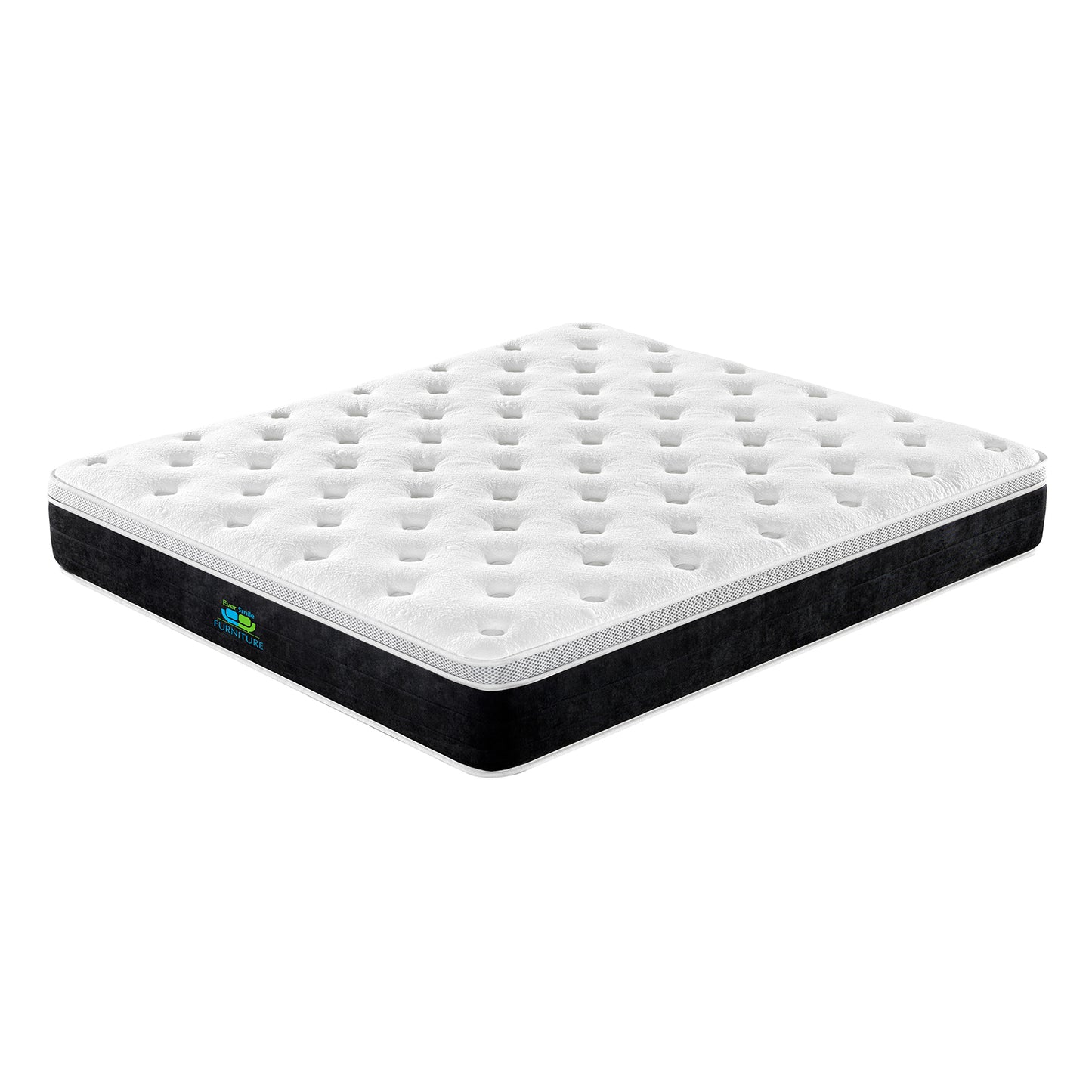 King Size 30cm Tencel Latex Soft Pocket Spring Mattress