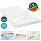 4cm Memory Foam Mattress Topper with Bamboo Cover - Double