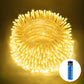 100 Battery Powered LED Fairy Lights 8 Function with Timer Christmas Decoration Warm White