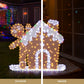 Jingle Jollys Christmas Lights Gingerbread Motif 330 LED Fairy Light Decoration