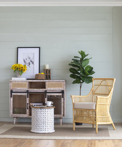 Caloundra Rattan Armchair w/cushion