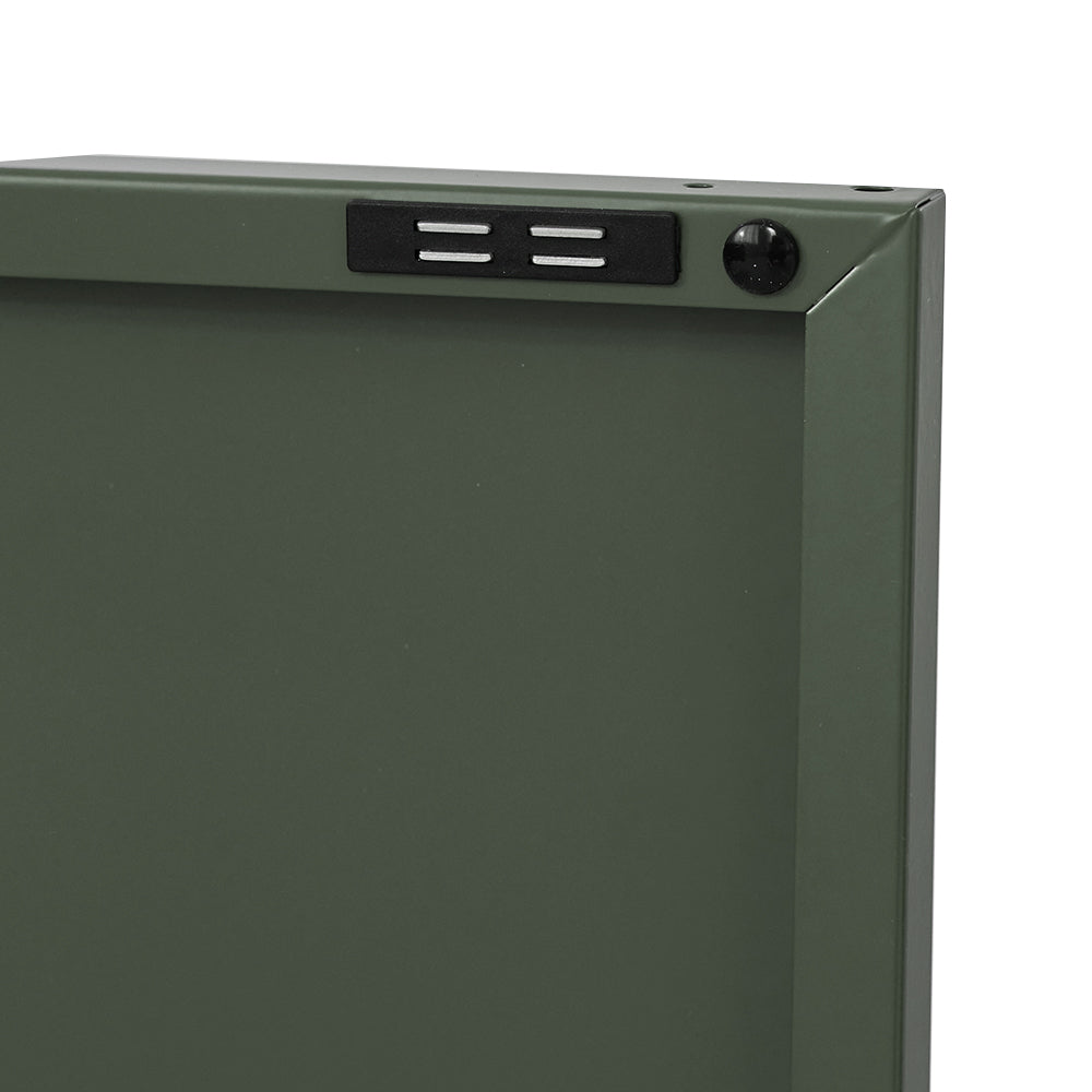 ArtissIn Buffet Sideboard Metal Cabinet - BASE Green