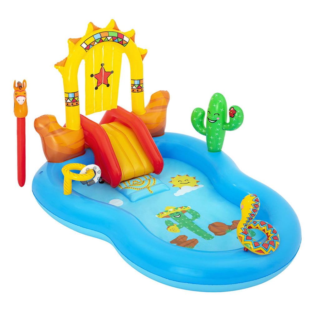 Bestway Kids Pool 264x188x140cm Inflatable Above Ground Swimming Play Pools 278L