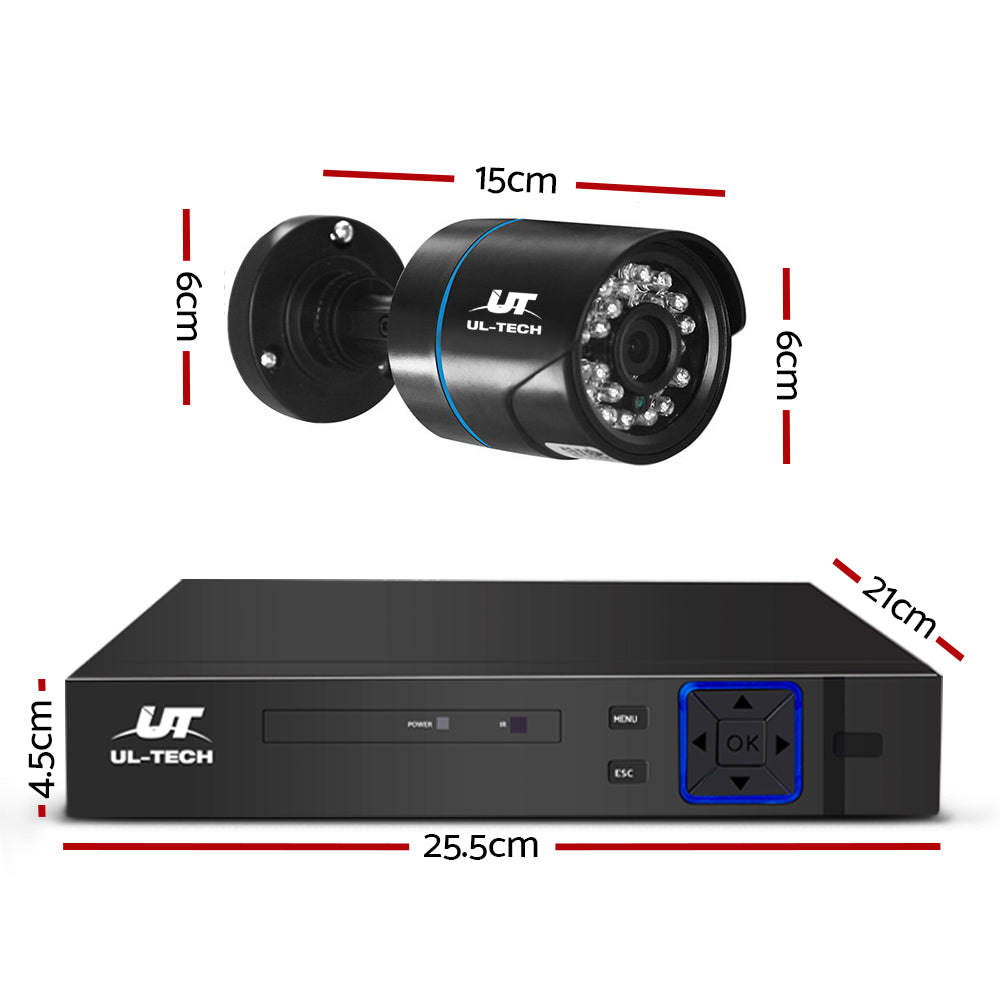 UL Tech 1080P 4 Channel HDMI CCTV Security Camera