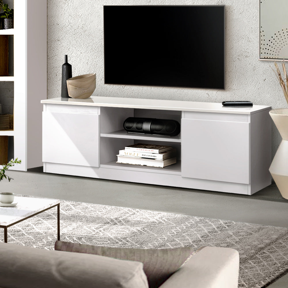 Artiss TV Cabinet Entertainment Unit 120cm White Anita