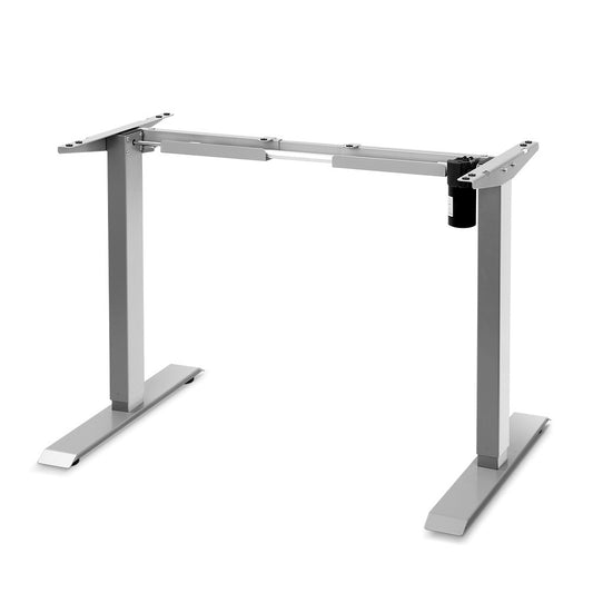 Artiss Standing Desk Sit Stand Riser Height Adjustable Motorised Frame Only Grey