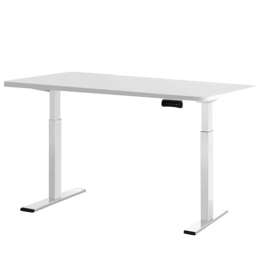 Artiss Standing Desk Motorised Dual Motor 140CM White