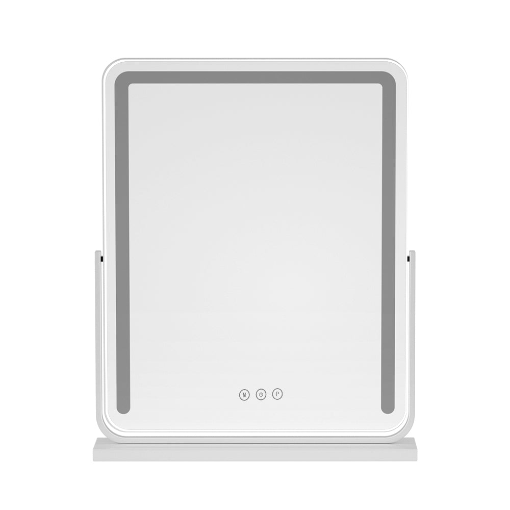 Embellir Makeup Mirror with Lights Hollywood Vanity LED Mirrors White 40X50CM