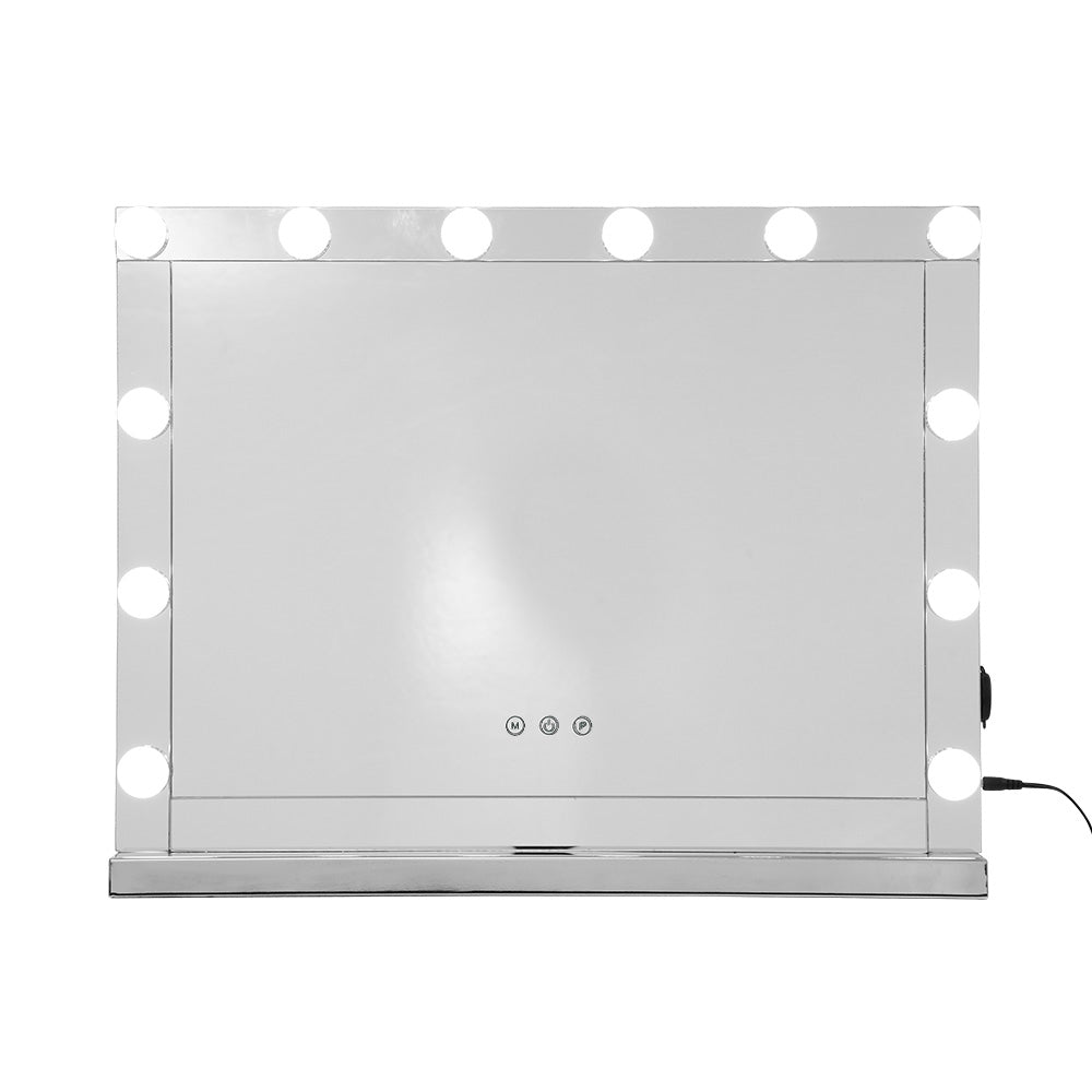 Embellir Makeup Mirror Hollywood with Light Frame Vanity Dimmable Wall 12 LED