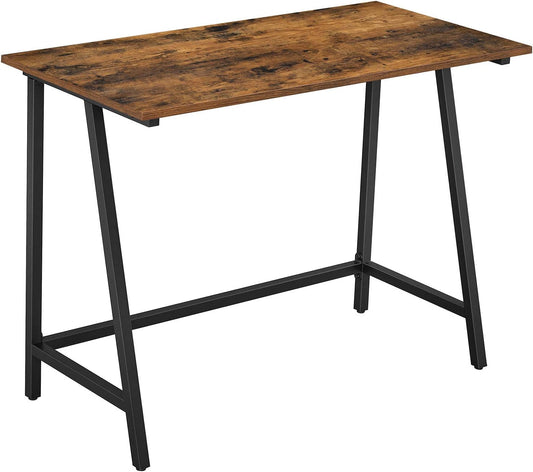 Computer Desk Writing Steel Rustic Work Table