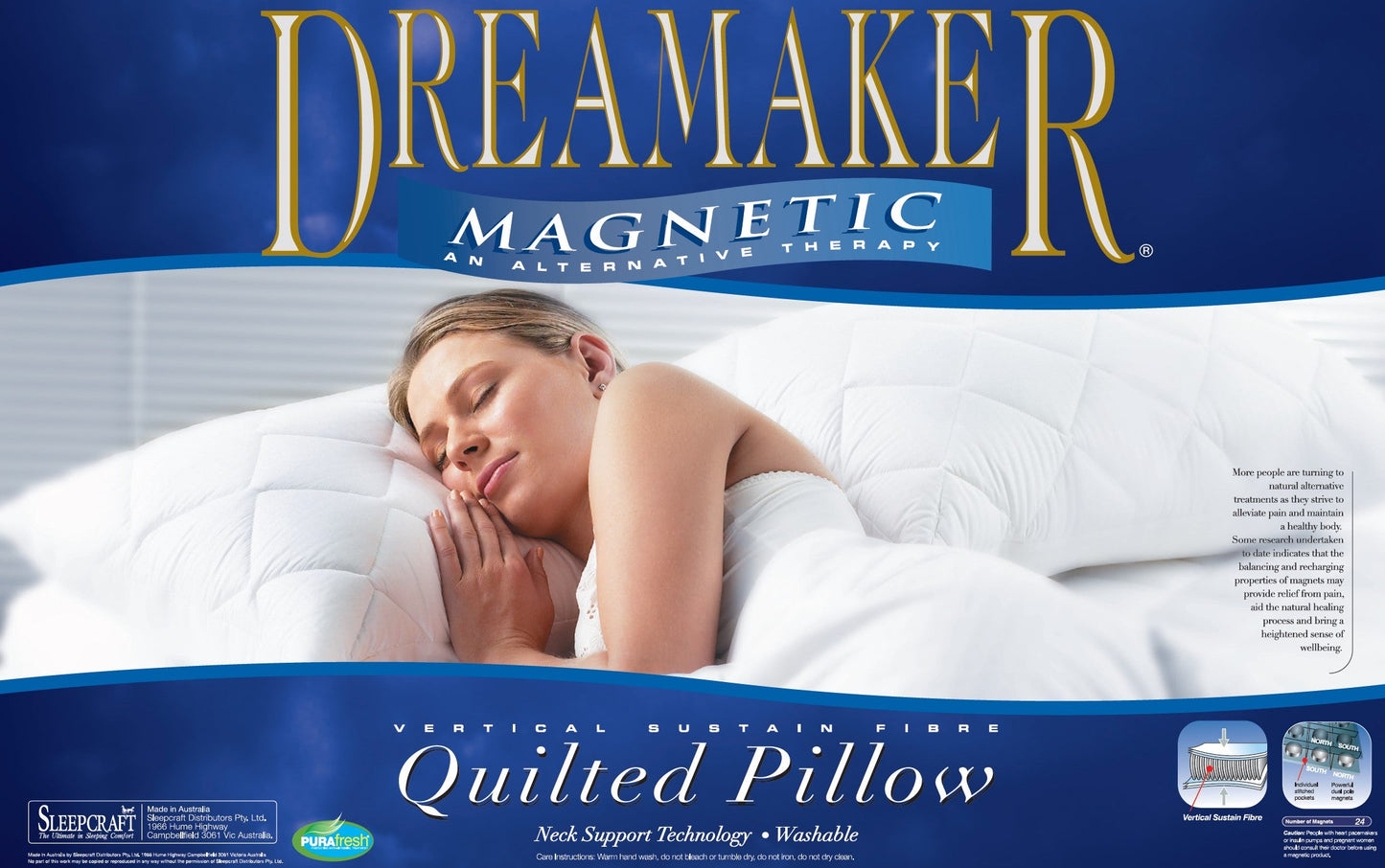 Dreamaker Magnetic Pillow