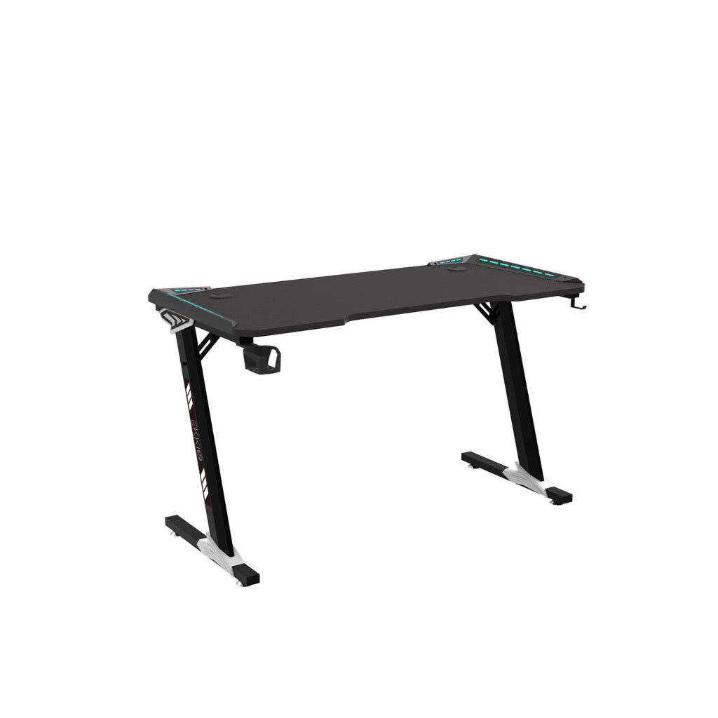 EKKIO RGB Gaming Desk Z Shape Black 100cm EK-GD-105-AL