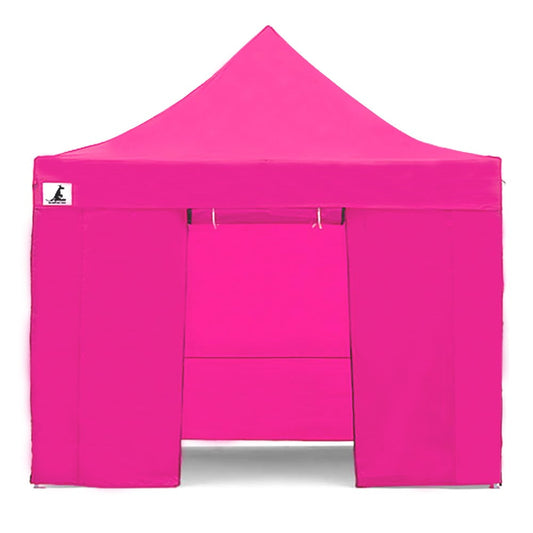 Wallaroo Gazebo Tent Marquee 3x3 PopUp Outdoor Pink