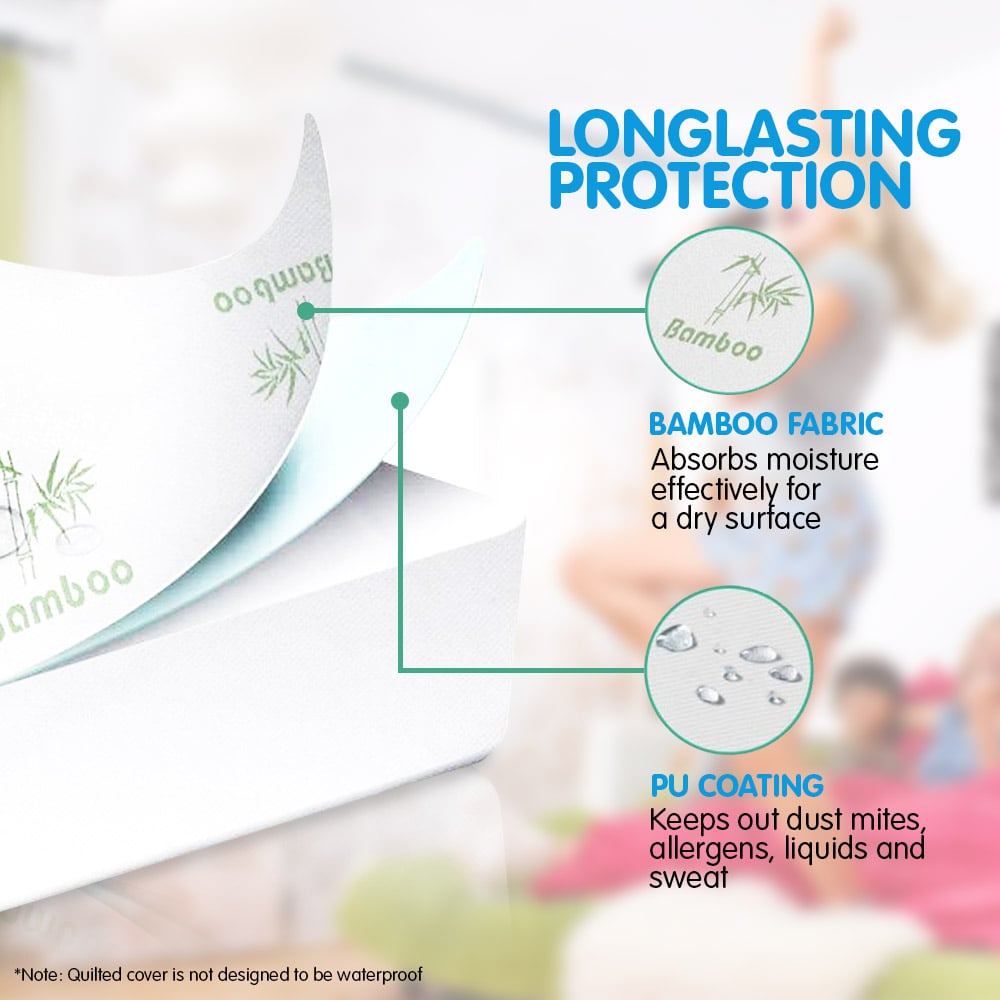 Laura Hill Bamboo Mattress Protector- King