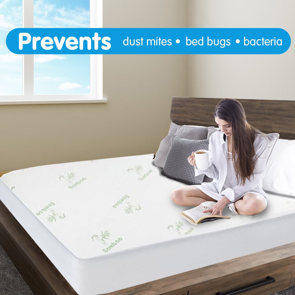 Laura Hill Bamboo Mattress Protector- King