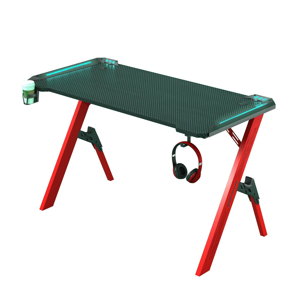 D2105 140cm Gaming Desk Desktop PC Computer Desks Desktop Racing Table Office Laptop Home AU