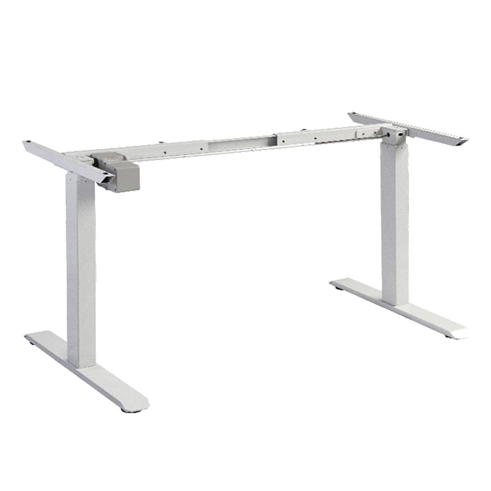 Standing Desk Height Adjustable Sit Stand Motorised Single Motor Frame Black Only