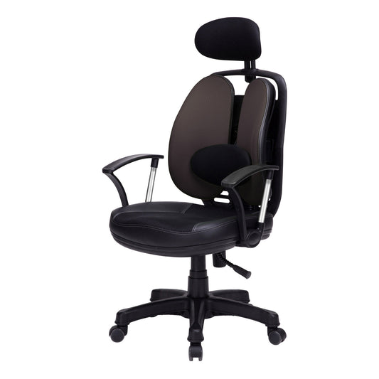 Korean Grey Office Chair Ergonomic SUPERB