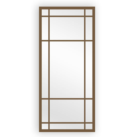 Window Style Mirror Full Length - Wooden 80 CM x 180 CM