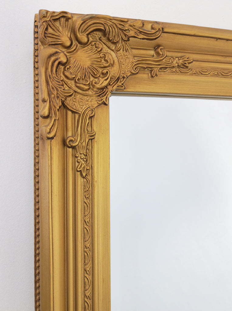 French Provincial Ornate Mirror - Country Gold - Small 80cm x 110cm