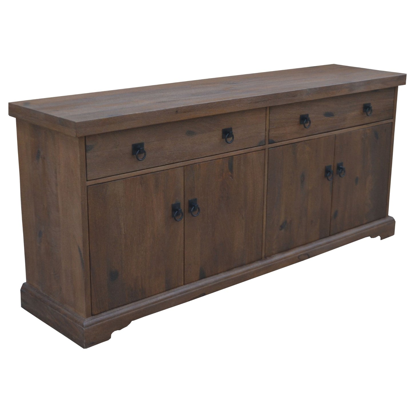 Florence  Buffet Table 180cm 2 Door 4 Drawer Solid Mango Timber Wood